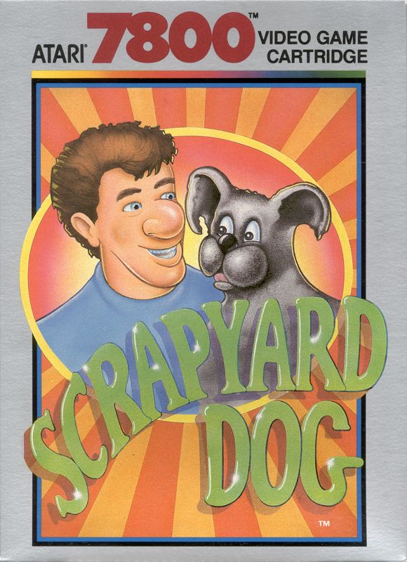 Scrapyard Dog box art for Atari 7800
